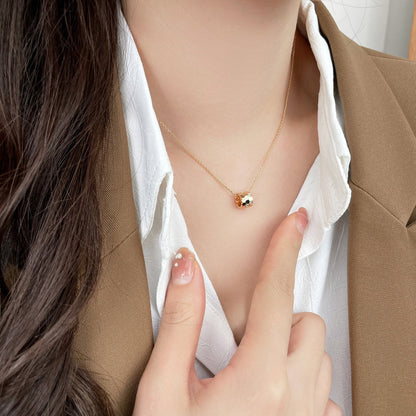 [Plus&Max]BEE MINI PEDANT DIAMOND NECKLACE