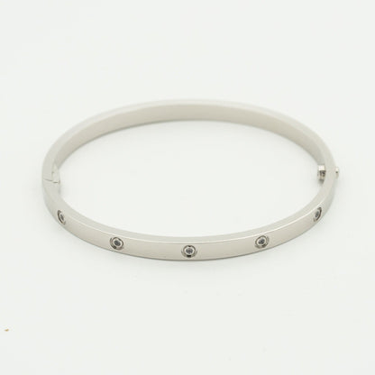 [Plus&Max]LOVE BRACELET 3.65MM 10 DIAMONDS
