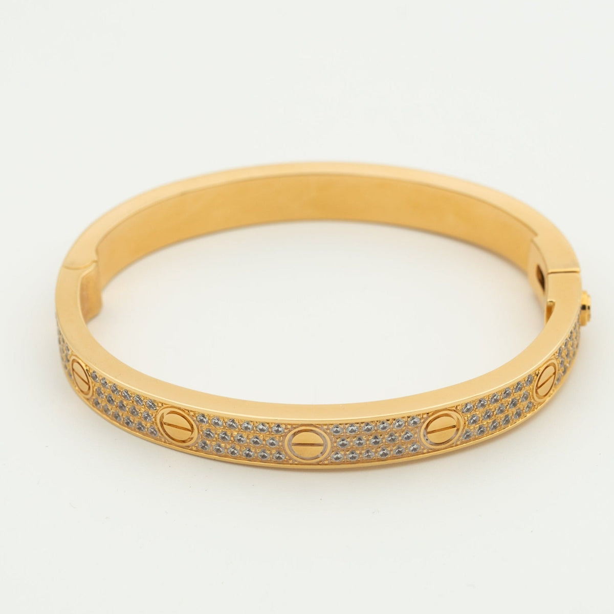 [Plus&Max]LOVE BRACELET 6.1MM DIAMOND-PAVED