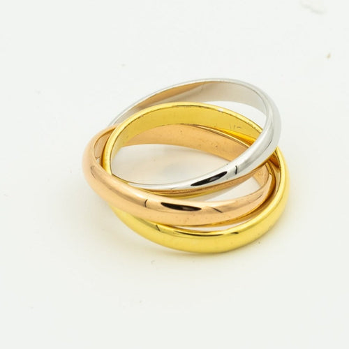 [Plus&Max]TRINITY RING GOLD PINK GOLD SILVER
