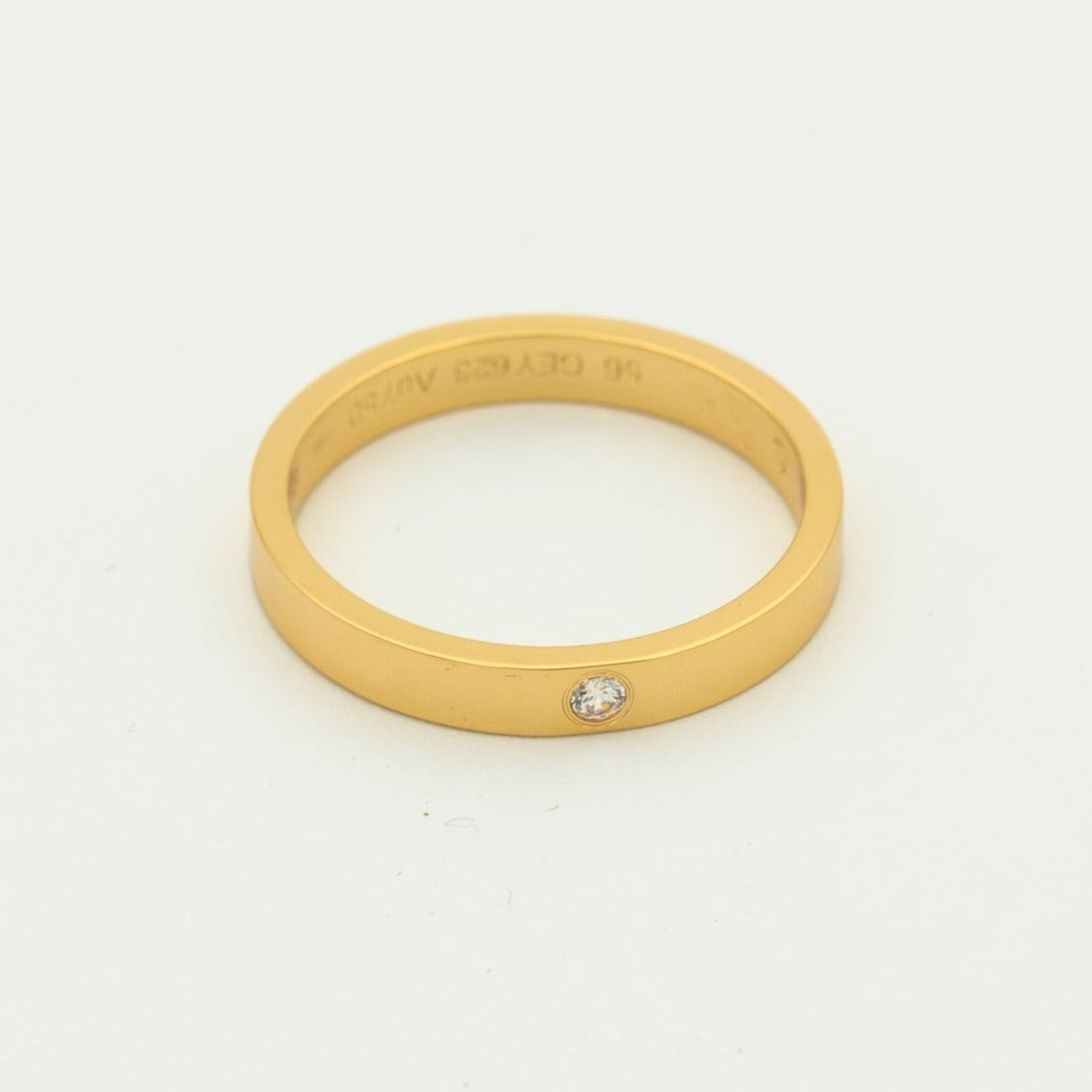 [Plus&Max]LOVE RING 4MM 1 DIAMOND