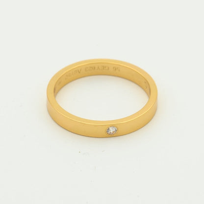 [Plus&Max]LOVE RING 4MM 1 DIAMOND