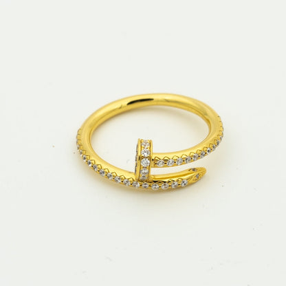 [Plus&Max]JUSTE RING 1.8MM GOLD DIAMONDS