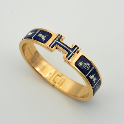 [Plus&Max]H BRACELET BLUE CERAMIC