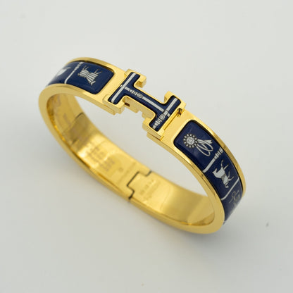 [Plus&Max]H BRACELET BLUE CERAMIC