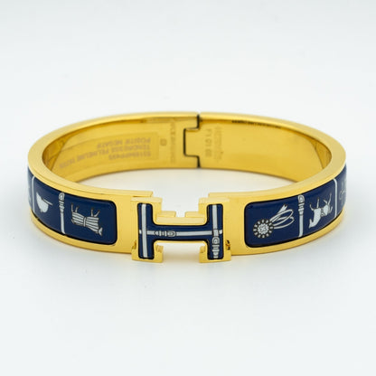 [Plus&Max]H BRACELET BLUE CERAMIC