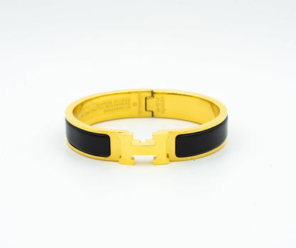 [Plus&Max]H BLACK BRACELET