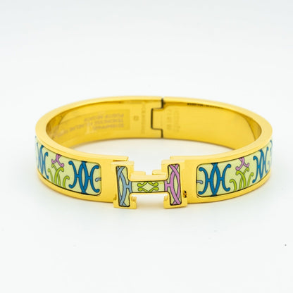 [Plus&Max]H BRACELET BEIGE MULTICOLOR
