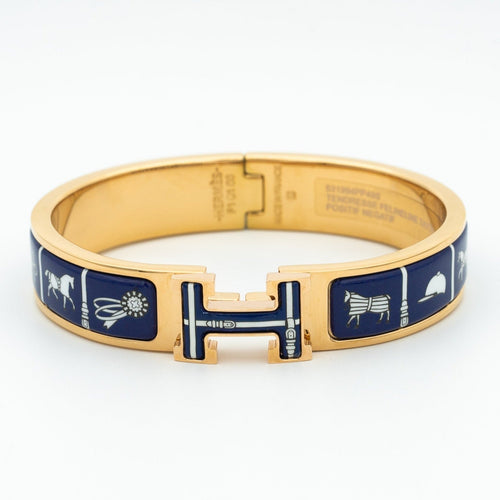 [Plus&Max]H BRACELET BLUE CERAMIC