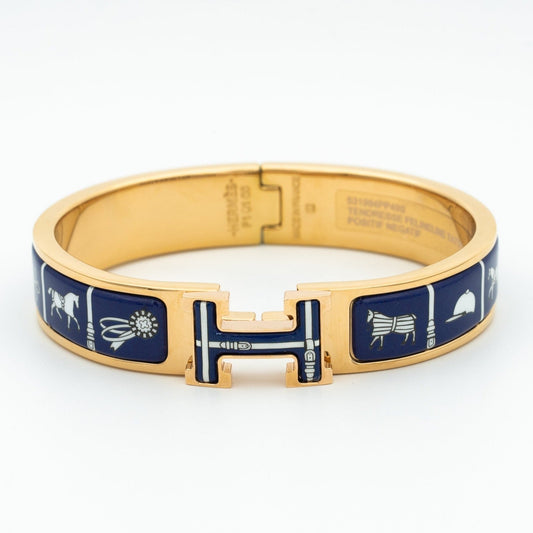 [Plus&Max]H BRACELET BLUE CERAMIC