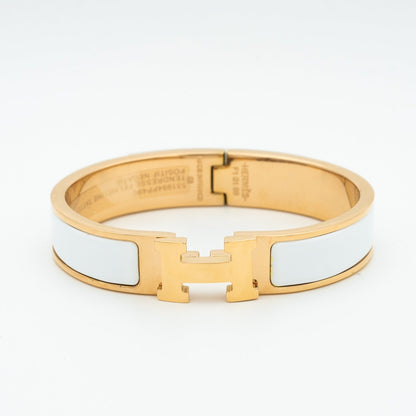 [Plus&Max]H WHITE BRACELET