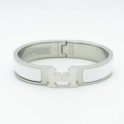 [Plus&Max]H WHITE BRACELET