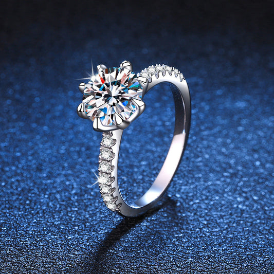 [Plus&Max]BOLD TIGER CLAW MOISSANITE ENGAGEMENT RING