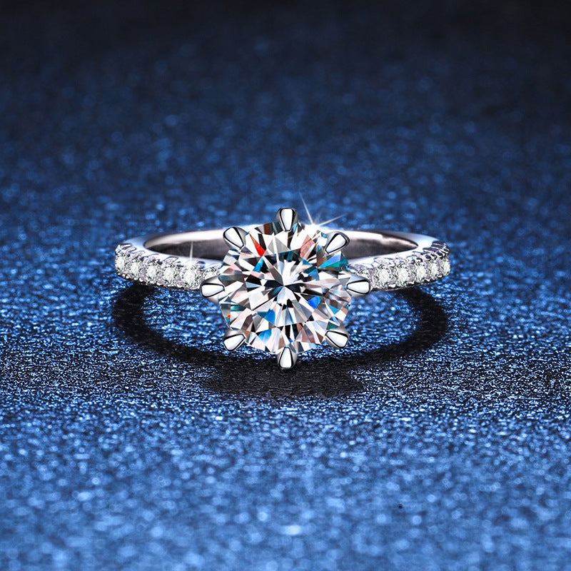 [Plus&Max]BOLD TIGER CLAW MOISSANITE ENGAGEMENT RING