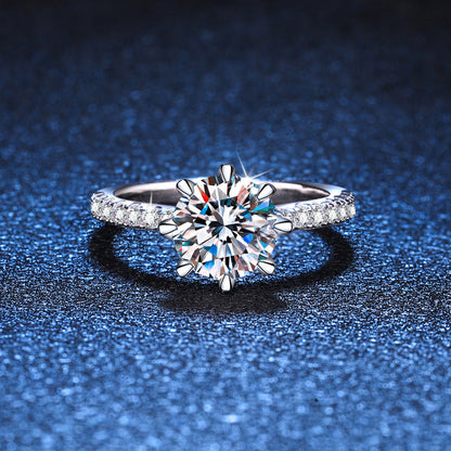 [Plus&Max]BOLD TIGER CLAW MOISSANITE ENGAGEMENT RING