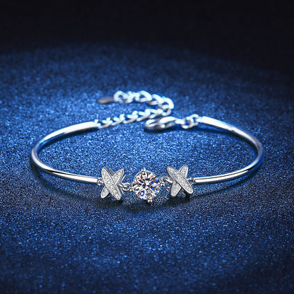[Plus&Max]ELEGANT BOW-KNOT MOISSANITE BRACELET