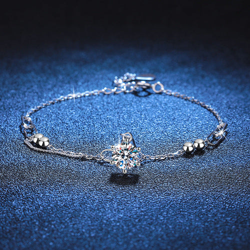[Plus&Max]CLASSIC SOLITAIRE MOISSANITE BRACELET