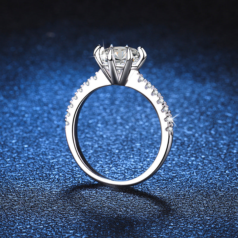 [Plus&Max]BOLD TIGER CLAW MOISSANITE ENGAGEMENT RING