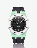Silicone Strap & Case Royal Pop Ocho Negro(Customize  Colors)
