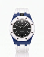 Silicone Strap & Case Royal Pop Ocho Negro(Customize  Colors)