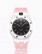 Silicone Strap & Case Royal Pop Ocho Negro(Customize  Colors)