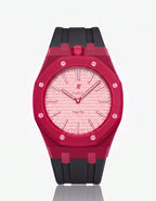Silicone Strap &  Case  Royal Pop Otto Rosso(Customize  Colors)