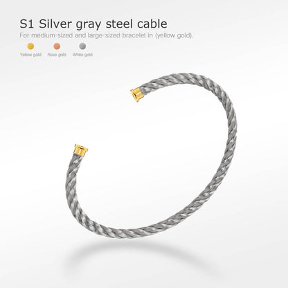 [Plus&Max]FORCE SERIES BRACELET CABLES 50 CHOICES (DIY SELECTION)