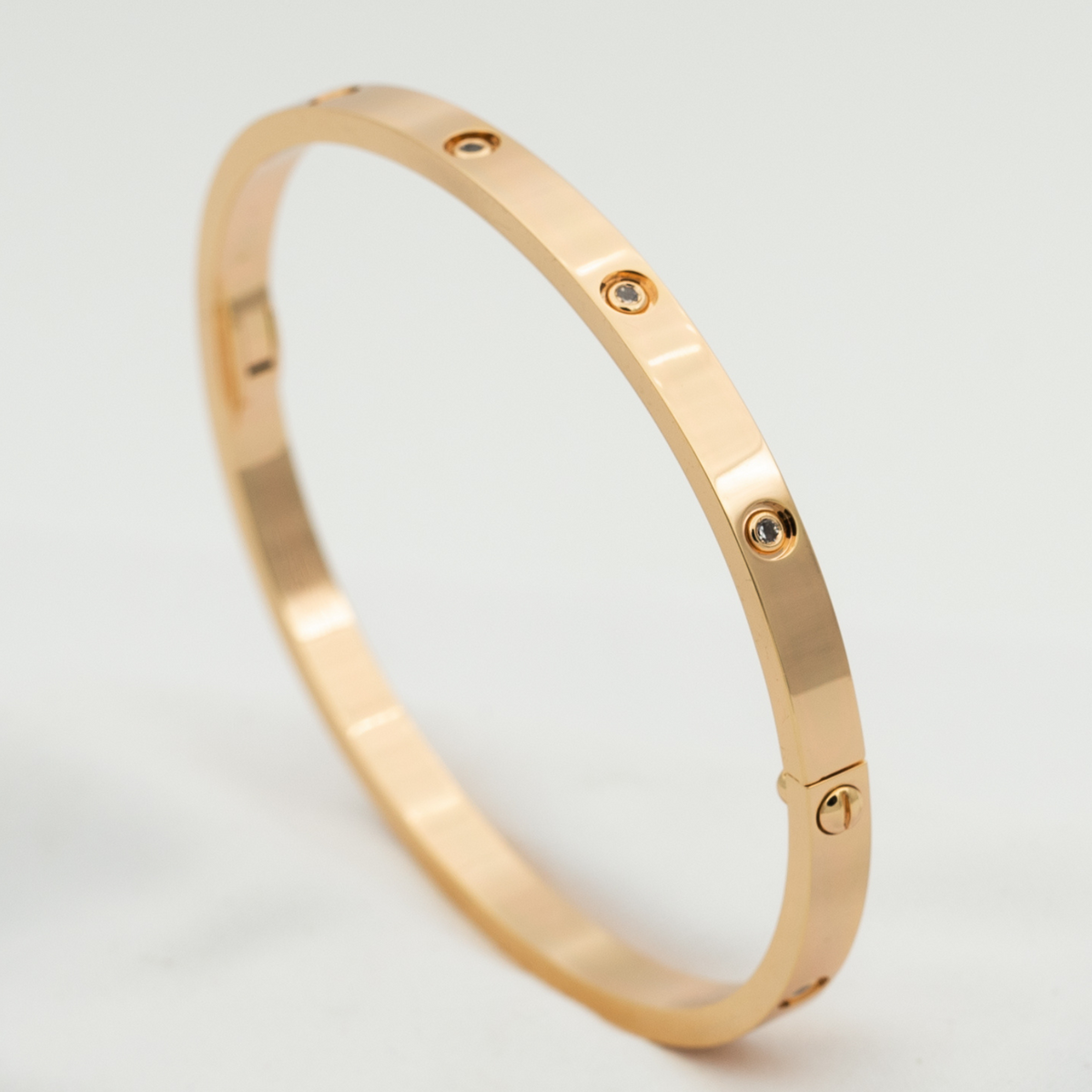 [Plus&Max]LOVE BRACELET 3.65MM 10 DIAMONDS