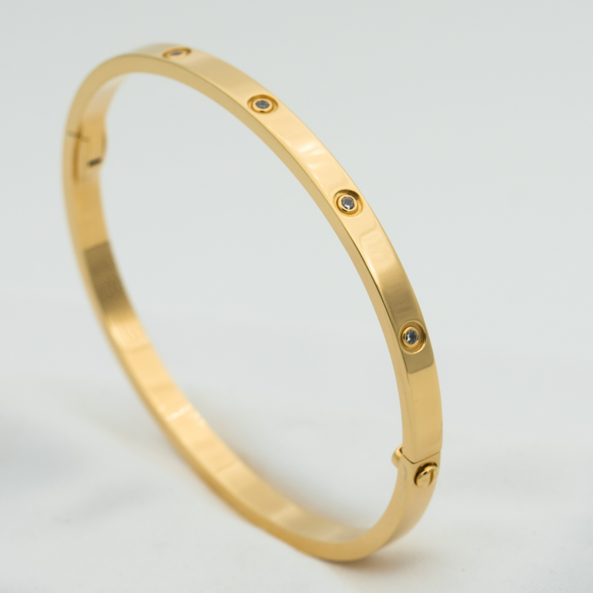 [Plus&Max]LOVE BRACELET 3.65MM 10 DIAMONDS