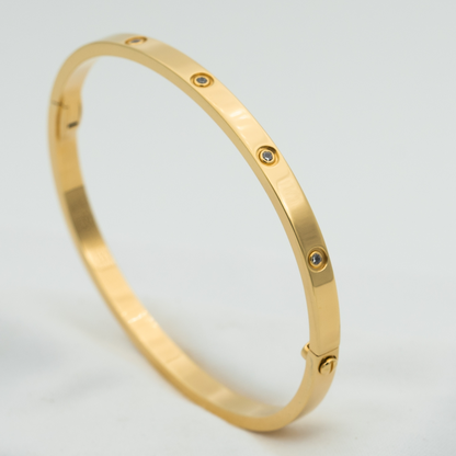[Plus&Max]LOVE BRACELET 3.65MM 10 DIAMONDS