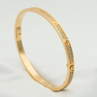 [Plus&Max]LOVE BRACELET 3.65MM DIAMOND-PAVED