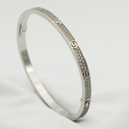 [Plus&Max]LOVE BRACELET 3.65MM DIAMOND-PAVED