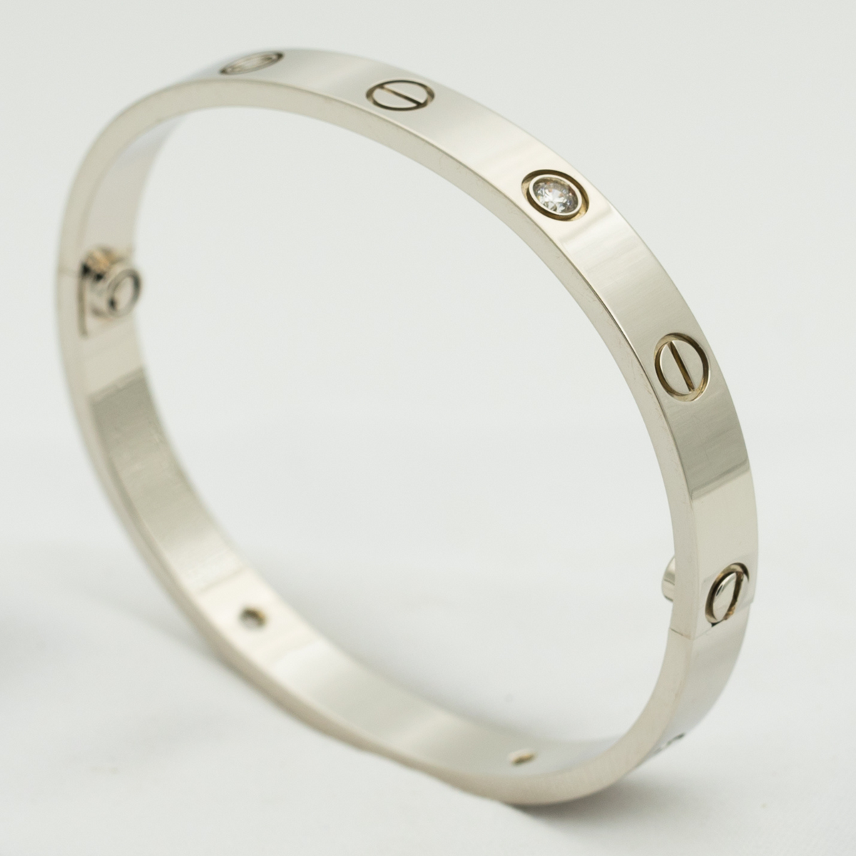 [Plus&Max]LOVE BRACELET 6.1MM 4 DIAMONDS