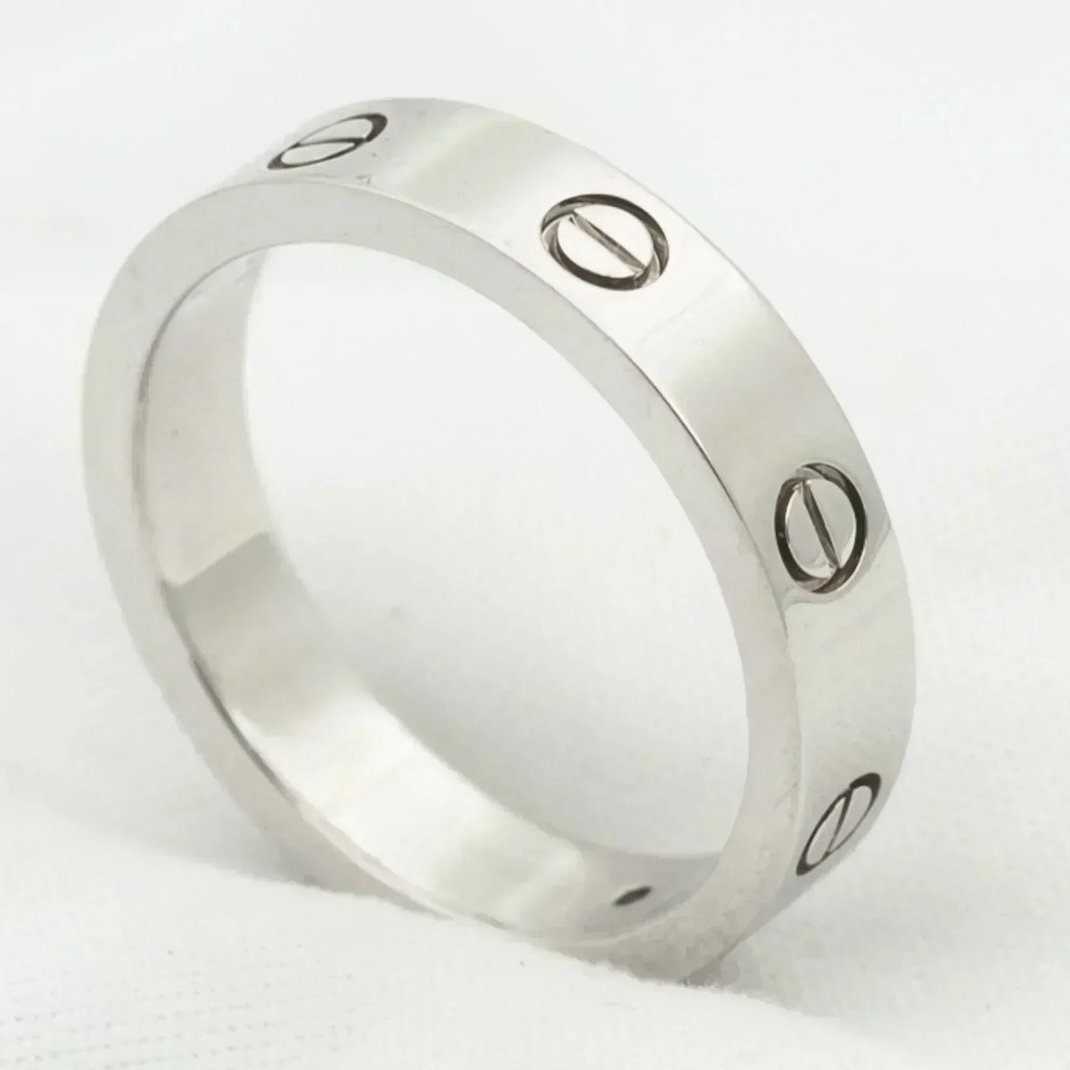 [Plus&Max]LOVE RING 4MM 1 DIAMOND SILVER