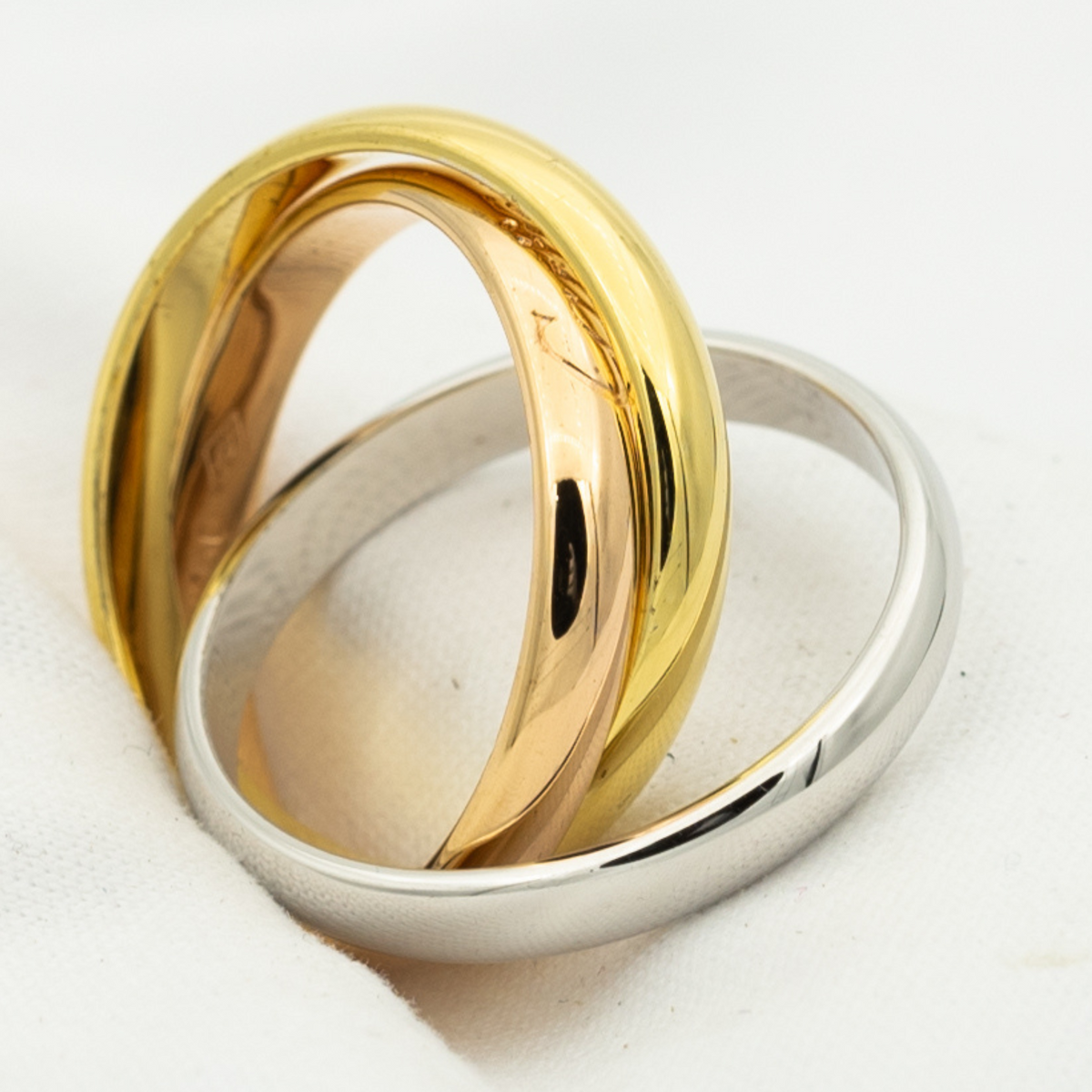 [Plus&Max]TRINITY RING GOLD PINK GOLD SILVER