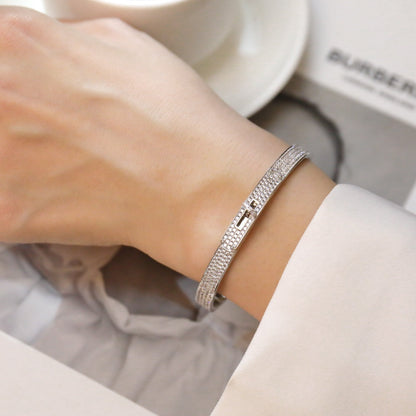 [Plus&Max]KELLY BRACELET DIAMOND PAVED