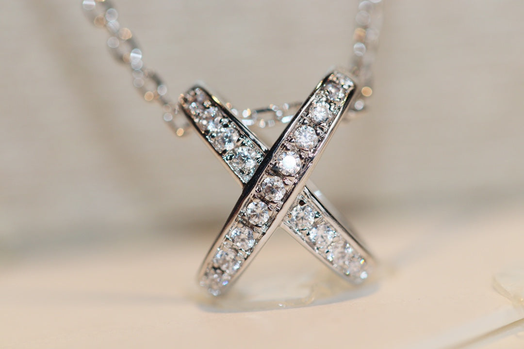 [Plus&Max]JEUX DE DIAMOND NECKLACE