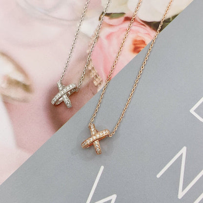 [Plus&Max]JEUX DE DIAMOND NECKLACE