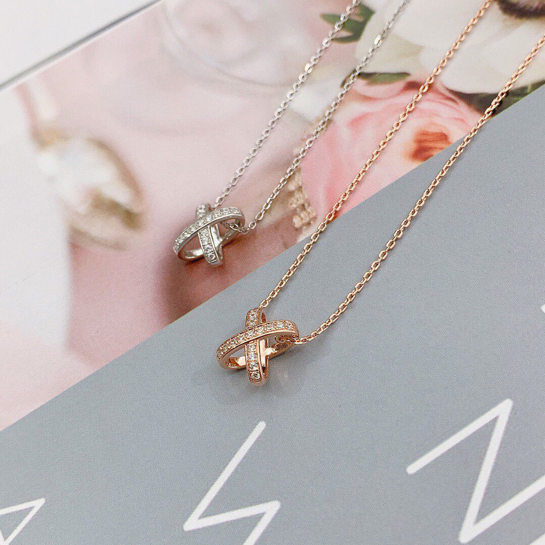 [Plus&Max]JEUX DE DIAMOND NECKLACE