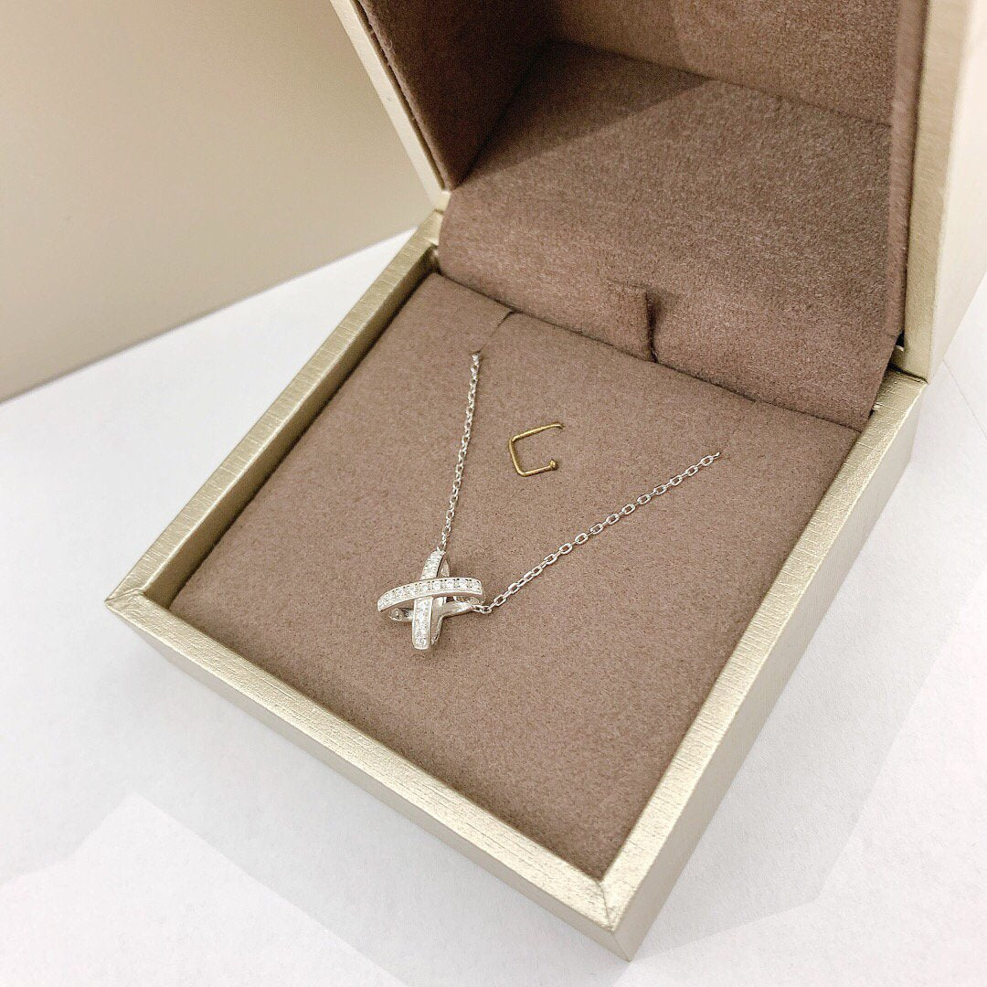 [Plus&Max]JEUX DE DIAMOND NECKLACE