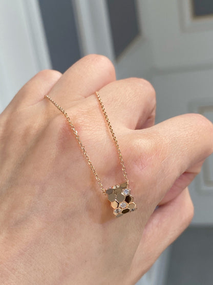 [Plus&Max]BEE LOVE DIAMOND NECKLACE