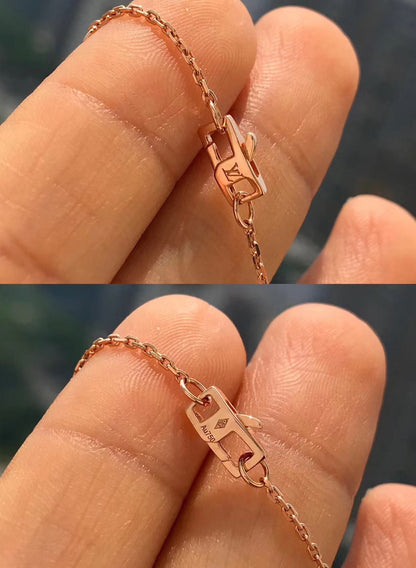 [Plus&Max]BLOSSOM PENDANT PINK GOLD AND DIAMOND