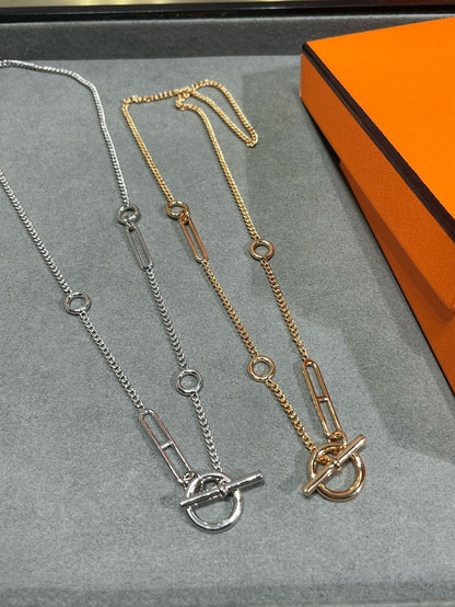 [Plus&Max]HM STERLING CHAINE D'ANCRE HEART