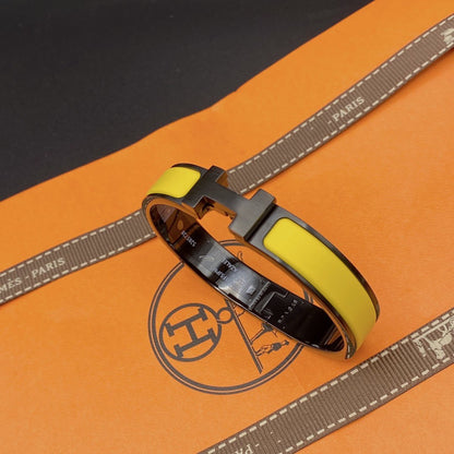 [Plus&Max]CLIC HM SO BLACK YELLOW BRACELET