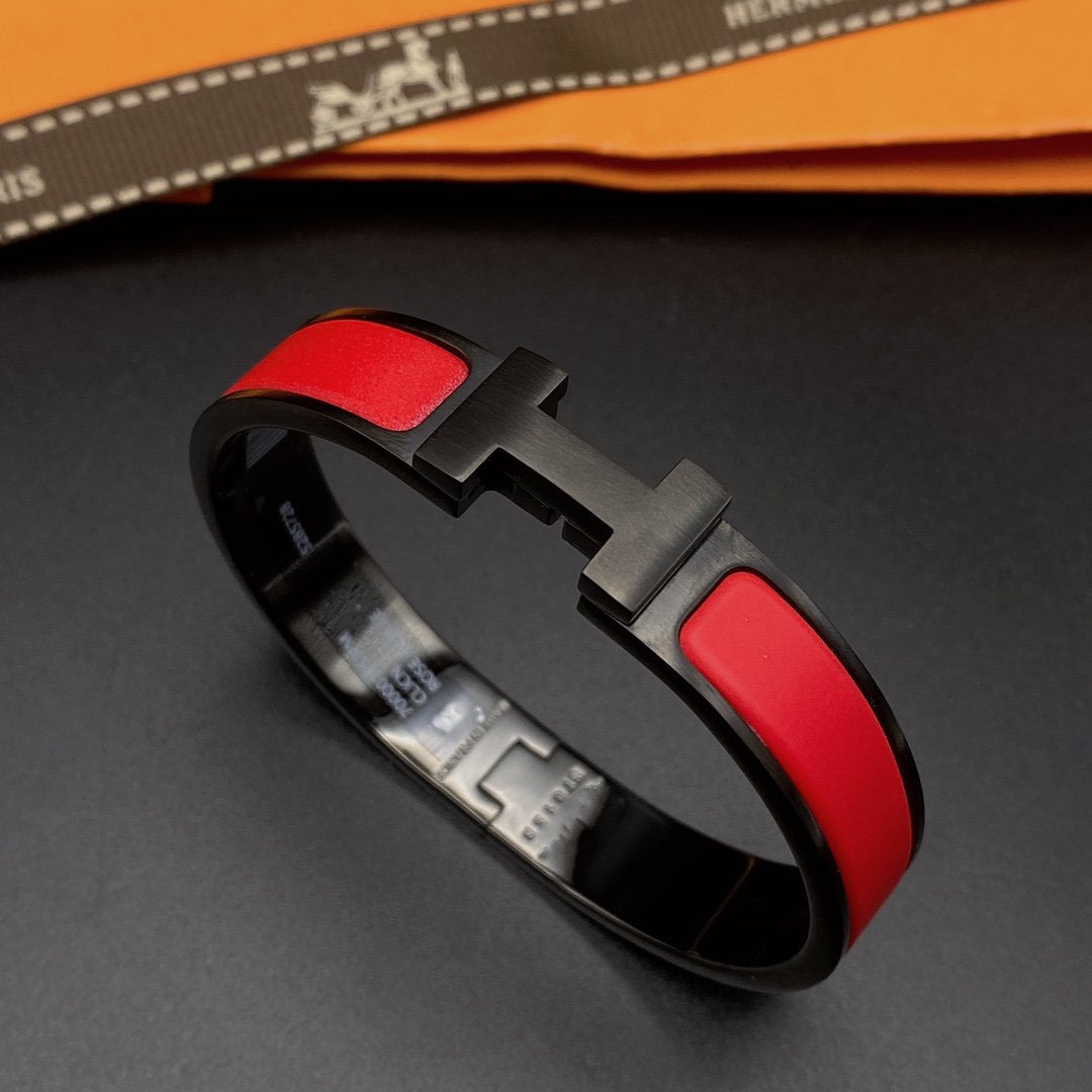 [Plus&Max]CLIC HM SO BLACK RED BRACELET