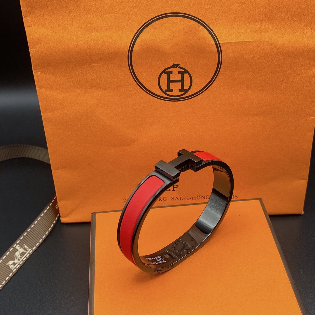 [Plus&Max]CLIC HM SO BLACK RED BRACELET