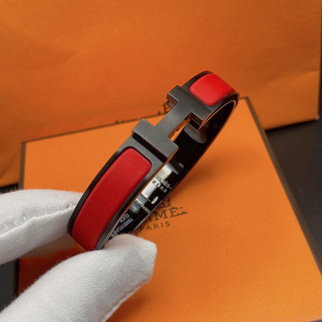 [Plus&Max]CLIC HM SO BLACK RED BRACELET