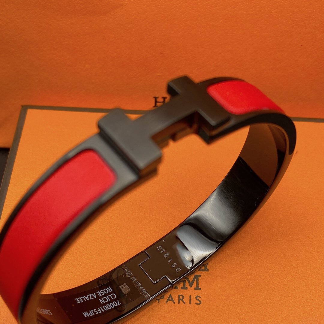 [Plus&Max]CLIC HM SO BLACK RED BRACELET