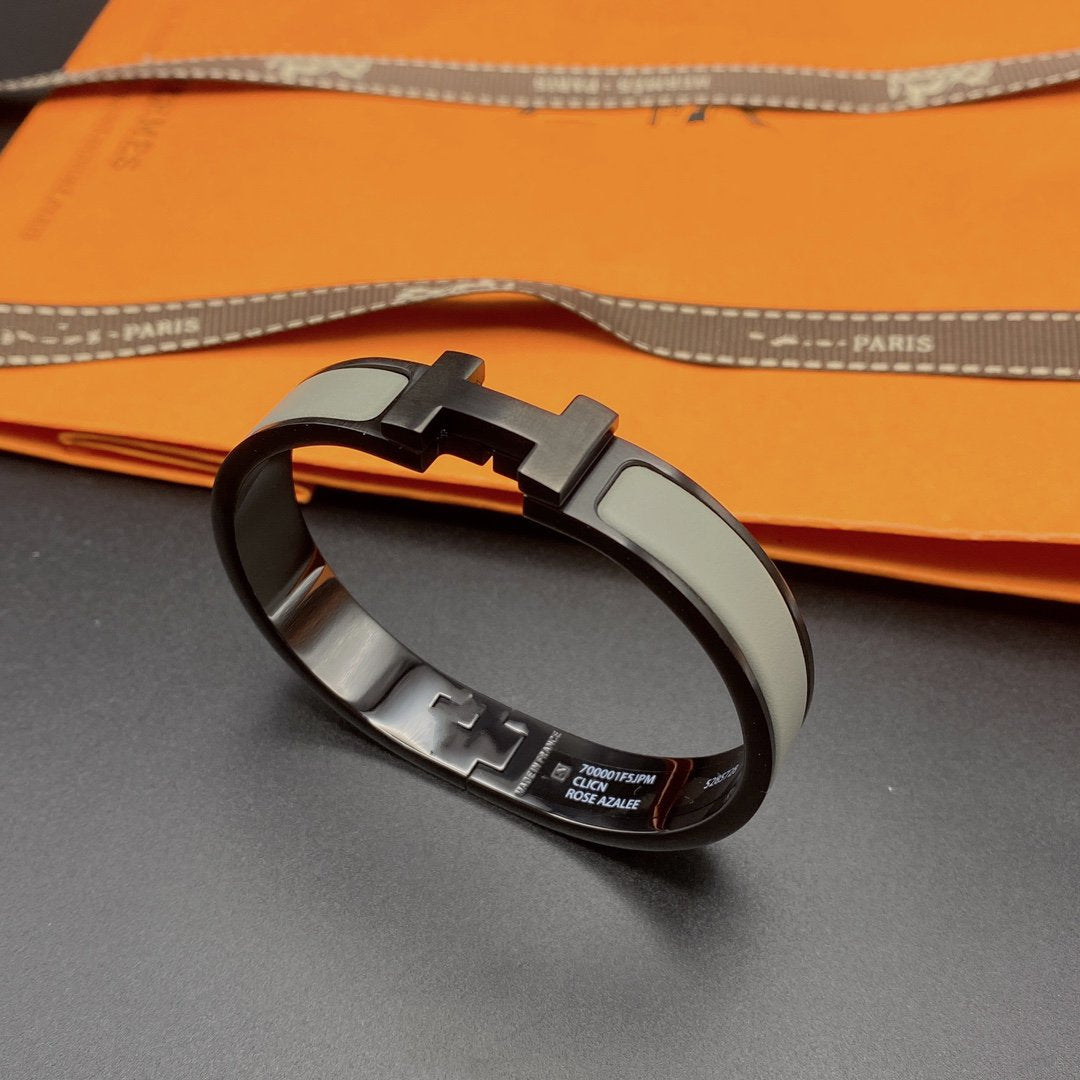 [Plus&Max]CLIC HM SO BLACK GREY BRACELET