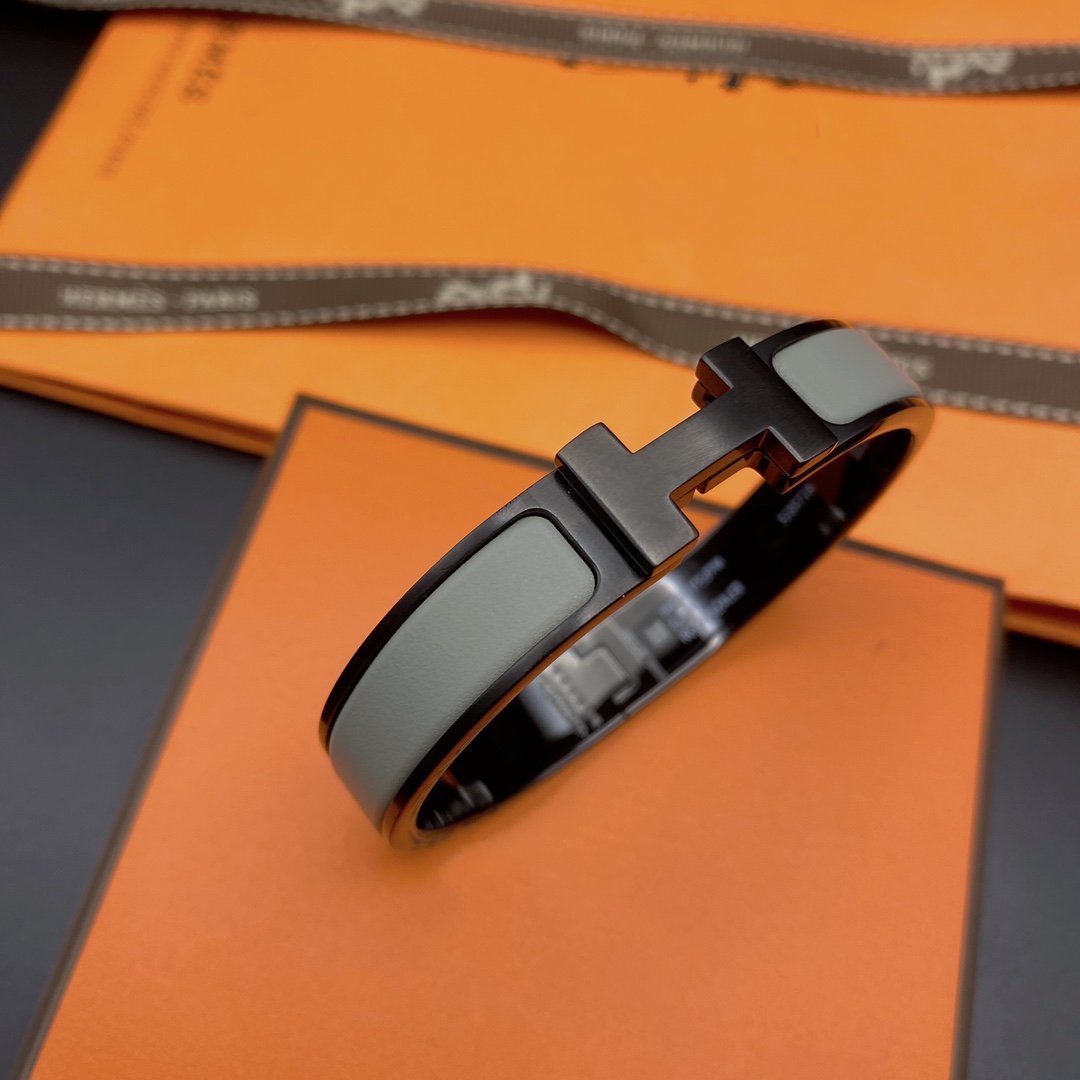 [Plus&Max]CLIC HM SO BLACK GREY BRACELET